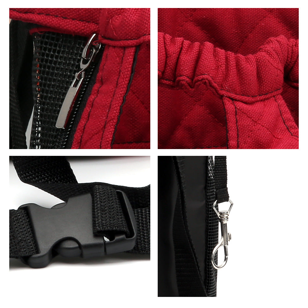 Red & Black Carrier Backpack