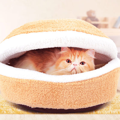 Soft Windproof Washable Hamburger Bed