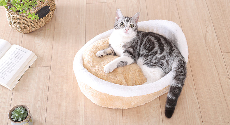 Soft Windproof Washable Hamburger Bed