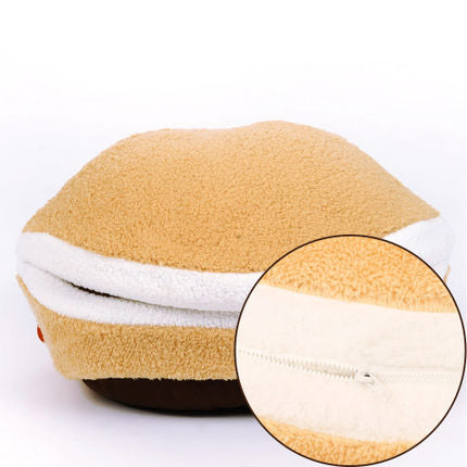 Soft Windproof Washable Hamburger Bed