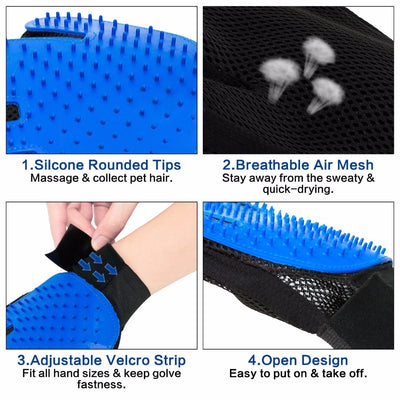 Deshedding Fur Brush Glove