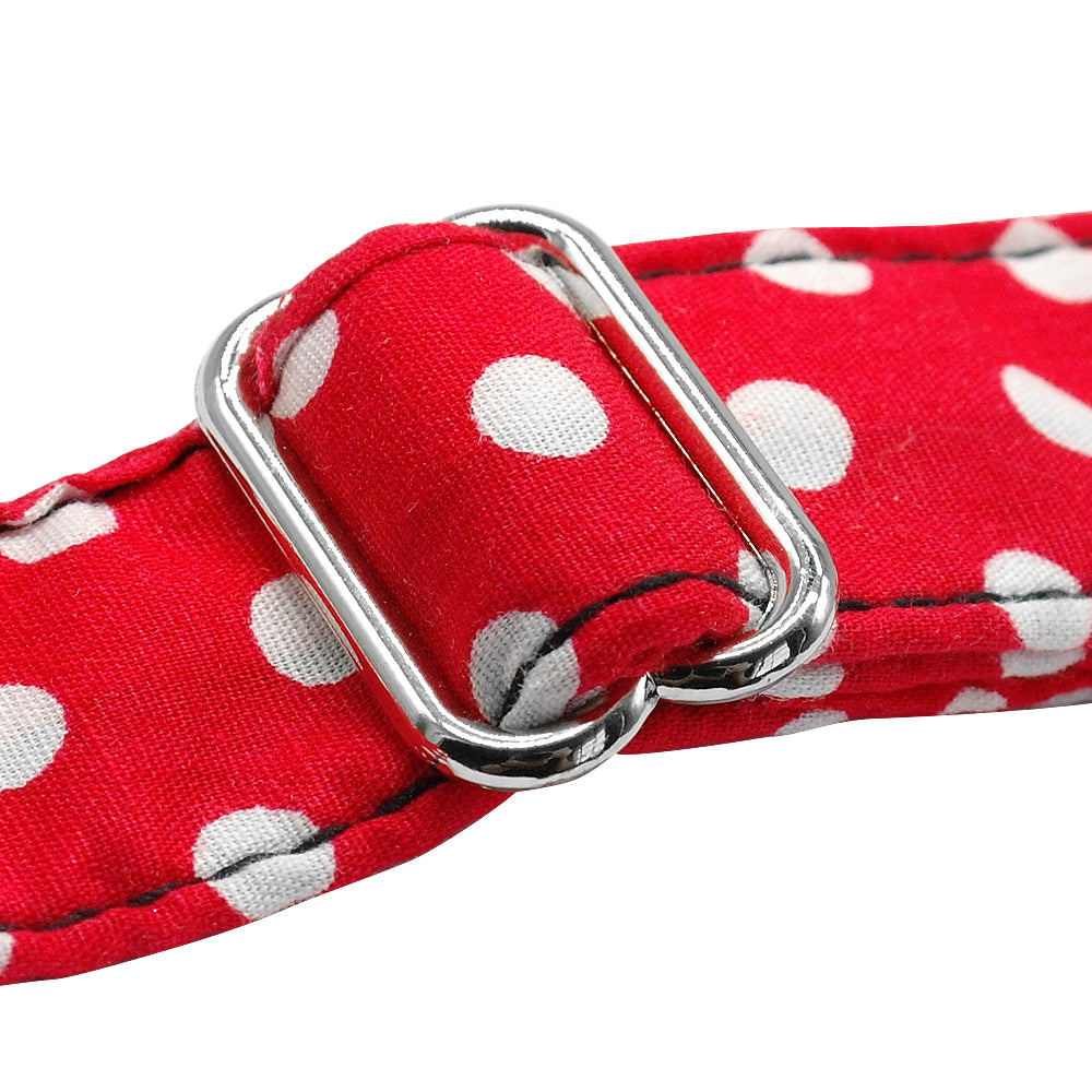 Custom Name - Polka Dotted Pet Collar